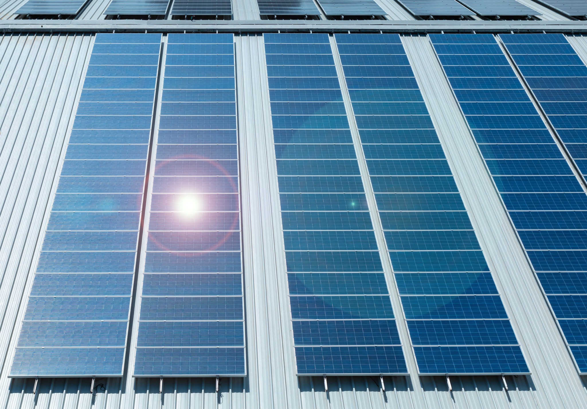 Solar Panels at Exwold
